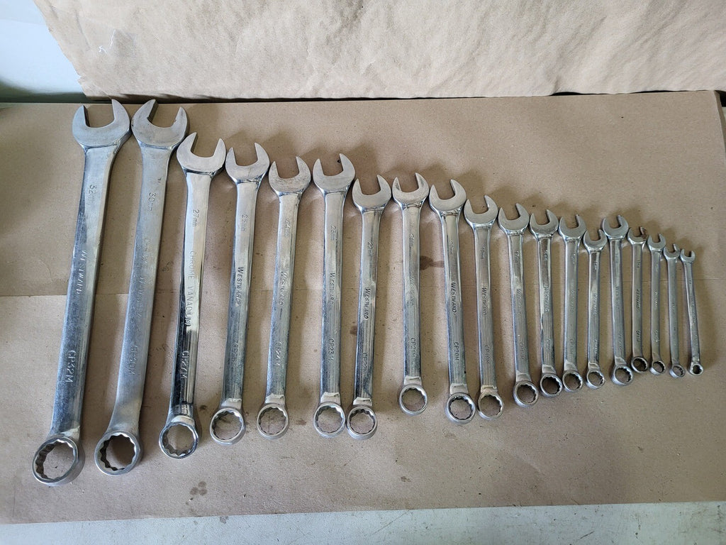 WESTWARD 8mm - 32mm Combination Wrench Set (19pcs)