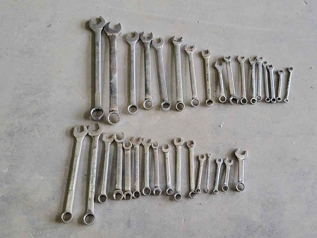 Assorted Combination Wrench Set (33 pcs)