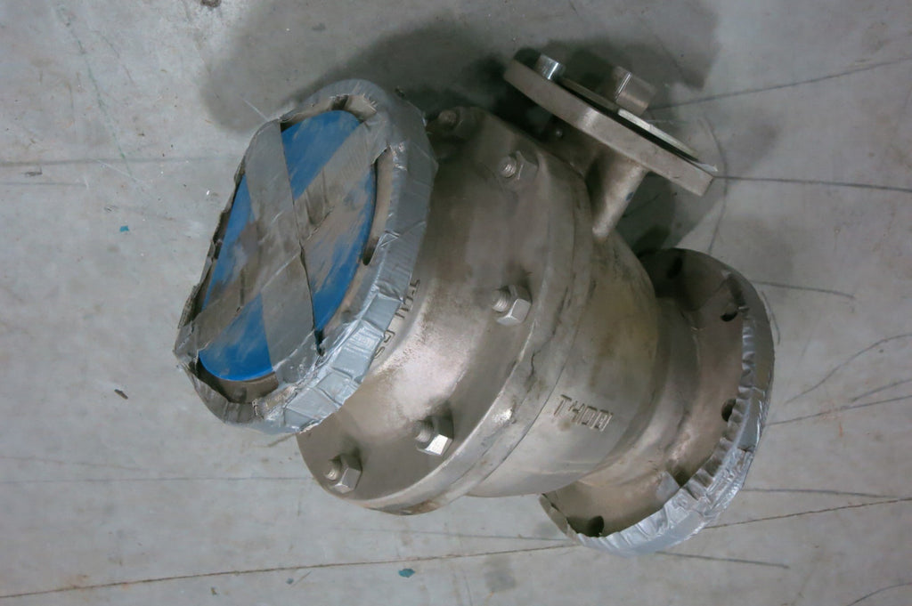 KF INDUSTRIES 6", x 6", Class 150, Ball Valve, B16.34