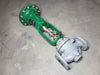 FISHER 1 1/2 Class 150 Globe Control Valve Type 655 w/ Actuator 