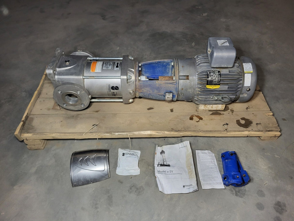 GOULDS 15 hp e-SV Series Vertical Multi-Stage Pump 33SV30NK4F20