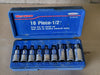 WESTWARD Hex Bit Socket Set HSK1210, Torx Bit Socket Set SKT12T, Drill Bit Set