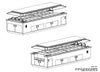 HILLPHOENIX Self-Service Food Bar Island Case, 16 Wells, SBI514H