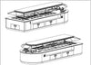 HILLPHOENIX Self-Service Food Bar Island Case SBI6181RH