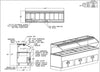 HILLPHOENIX Refrigerated Food Display Case, Self Serv SB310HOT, W 28"