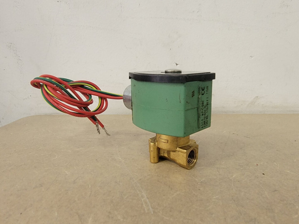 ASCO 1/4" NPT, 2-Way Solenoid Valve 8262H262