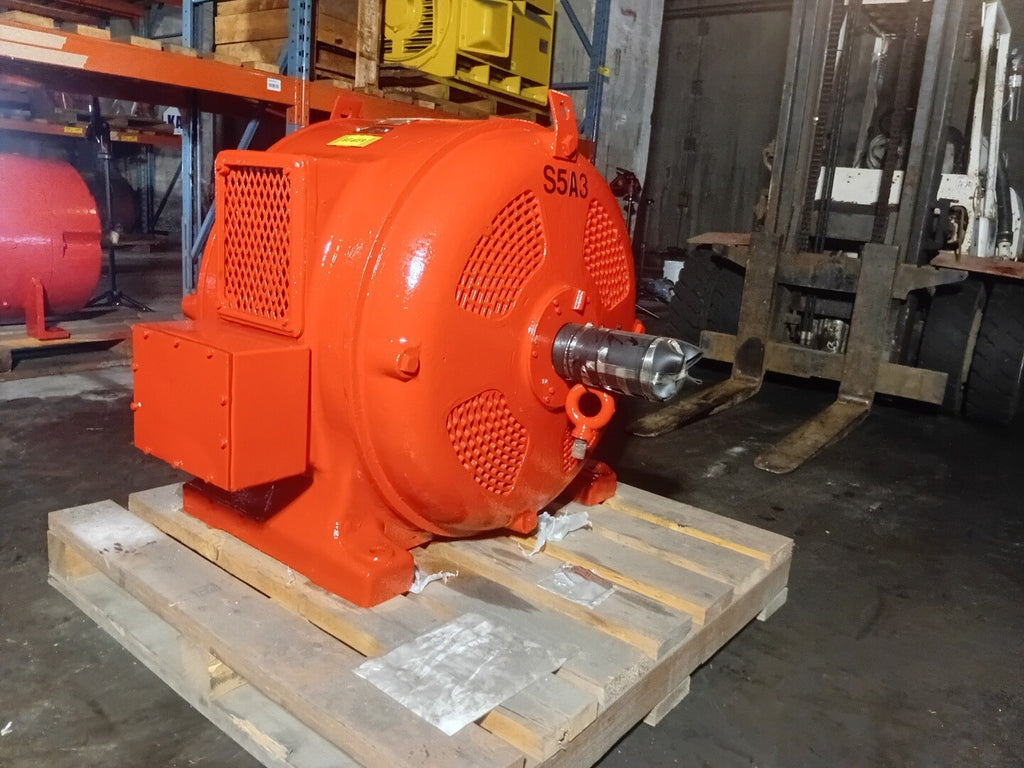 125 hp, 600 Volts, 600 rpm, FR222 Electric Motor