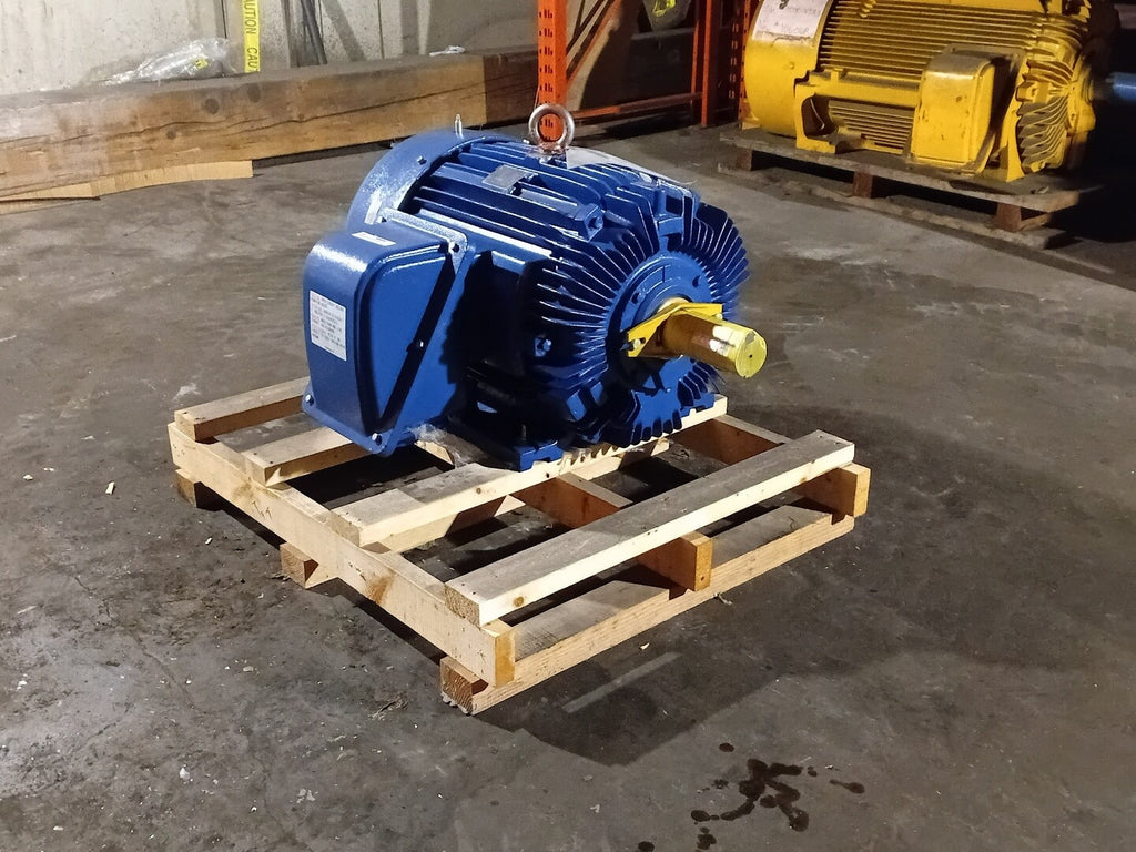 TECO-WESTINGHOUSE 100 hp, 600 volts, 1800 rpm, 405T Electric Motor APH10045R-841 