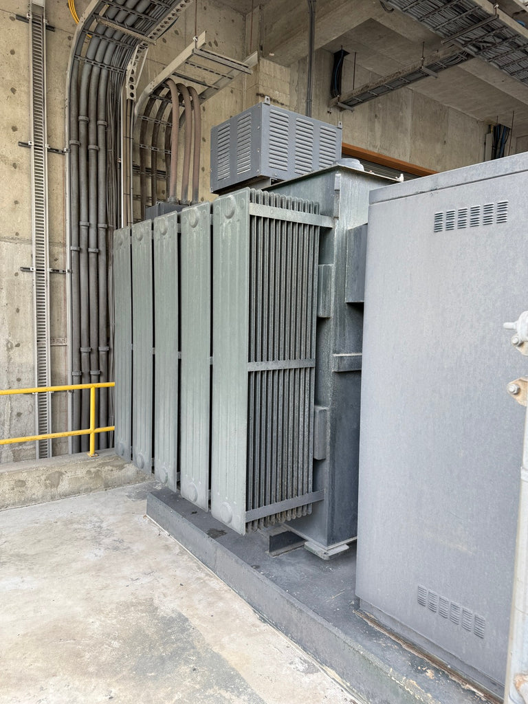 FERRANTI-PACKARD 5000 kVA Transformer, 6600 pri. volts, 2400Y/1385 sec. volts