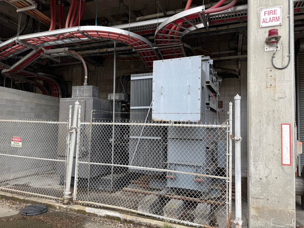 FERRANTI-PACKARD 3000 kVA Transformer, 6600 pri. volts, 600Y/347 sec. volts