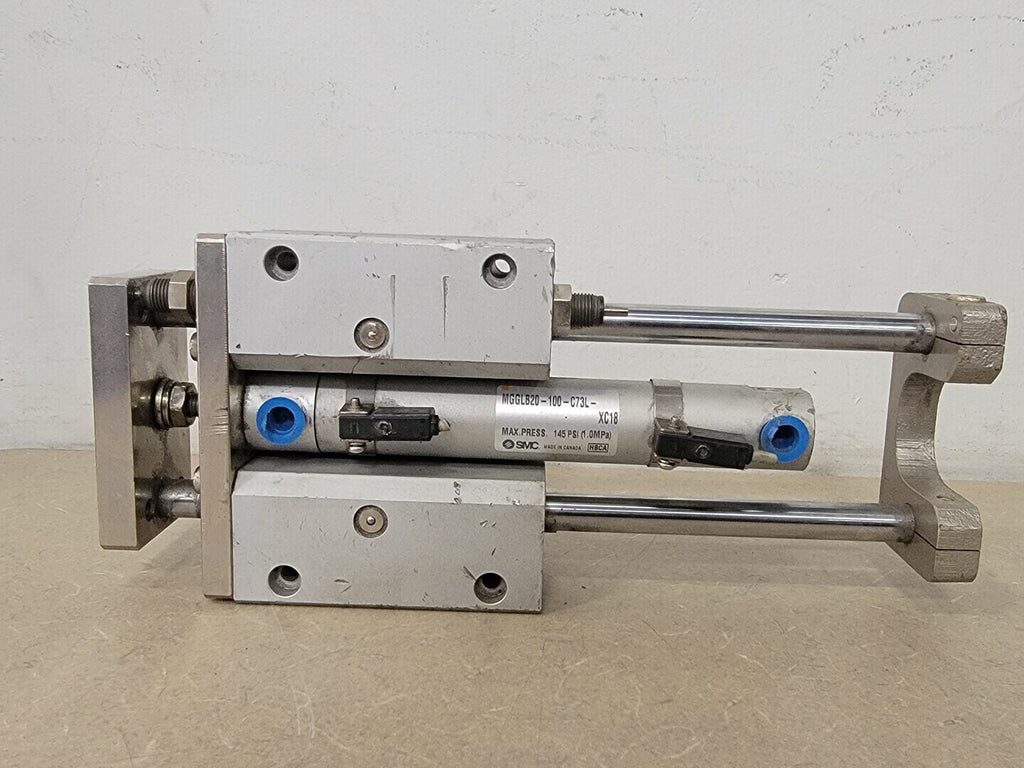 SMC 145 psi MGG Guided Cylinder MGGLB20-100-C73L-XC18