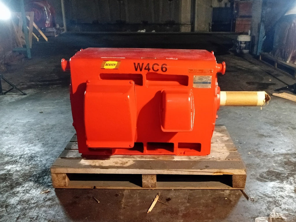 WESTINGHOUSE 600 hp, 2300V, 887rpm, 3Ph, 5008U Induction Motor Type HSB