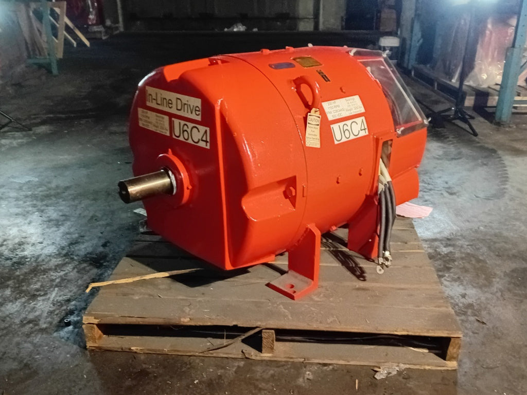 CANADIAN GENERAL ELECTRIC 200 hp, 500VDC, 1150 rpm Direct Current Motor Type CD634AS 108507