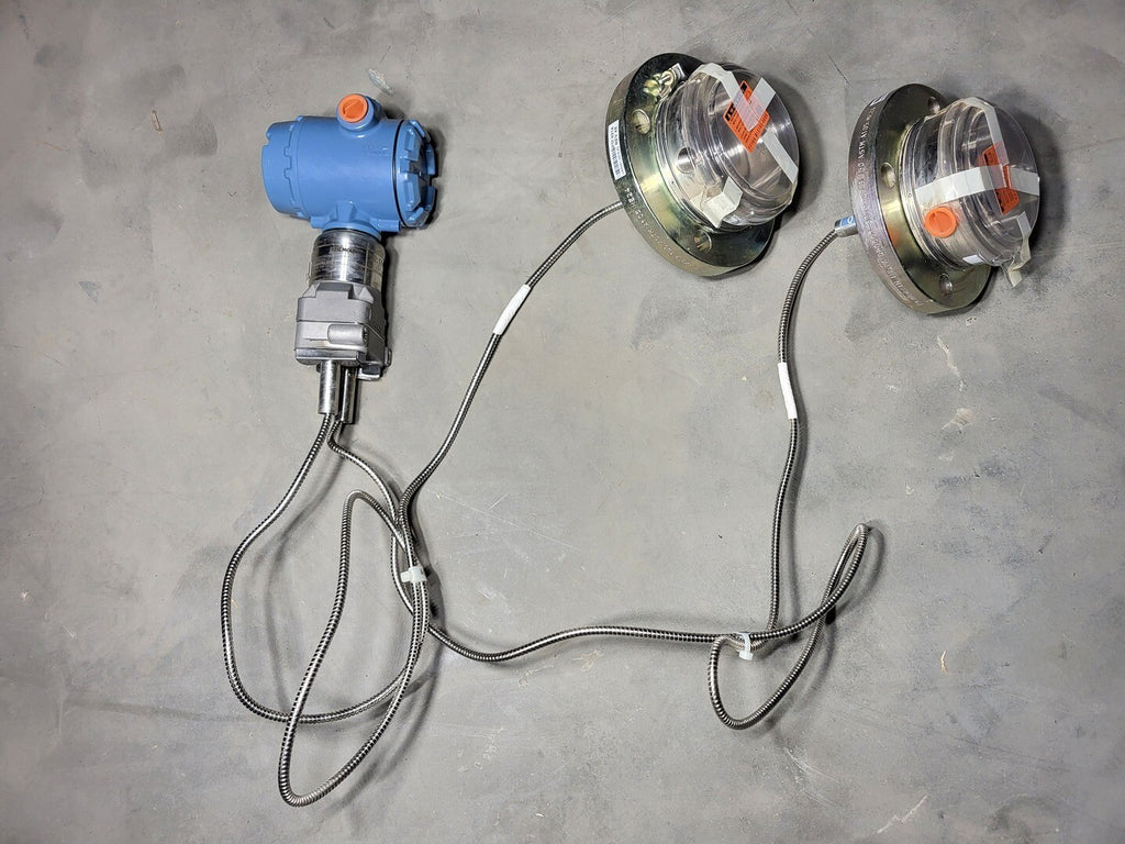 ROSEMOUNT DP Level Transmitter w/ Diaphragm Seals 3051S2CD3A2B12A1AK6M5P1Q4Q8