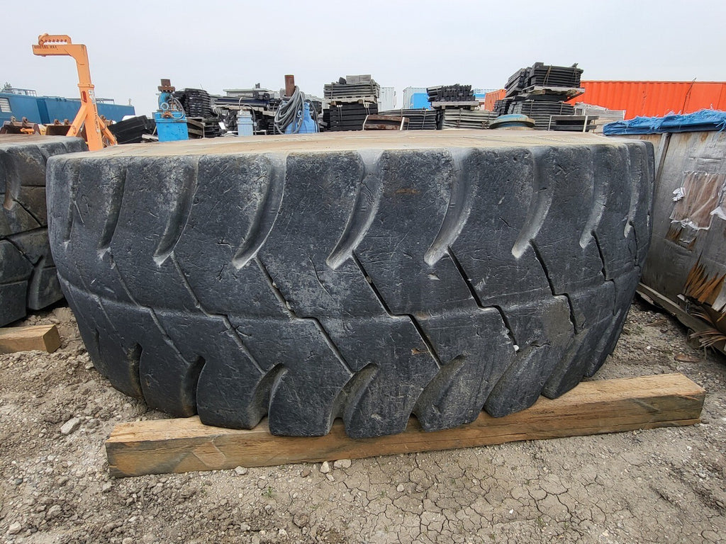 GOODYEAR RM-4B+ OTR 3HL Radial Tubeless Tire, Size 46/90R57 E-4, c/w Rim