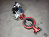 STEALTH INTERNATIONAL Emergency Butterfly Valve with Pneumatic Actuator 4216