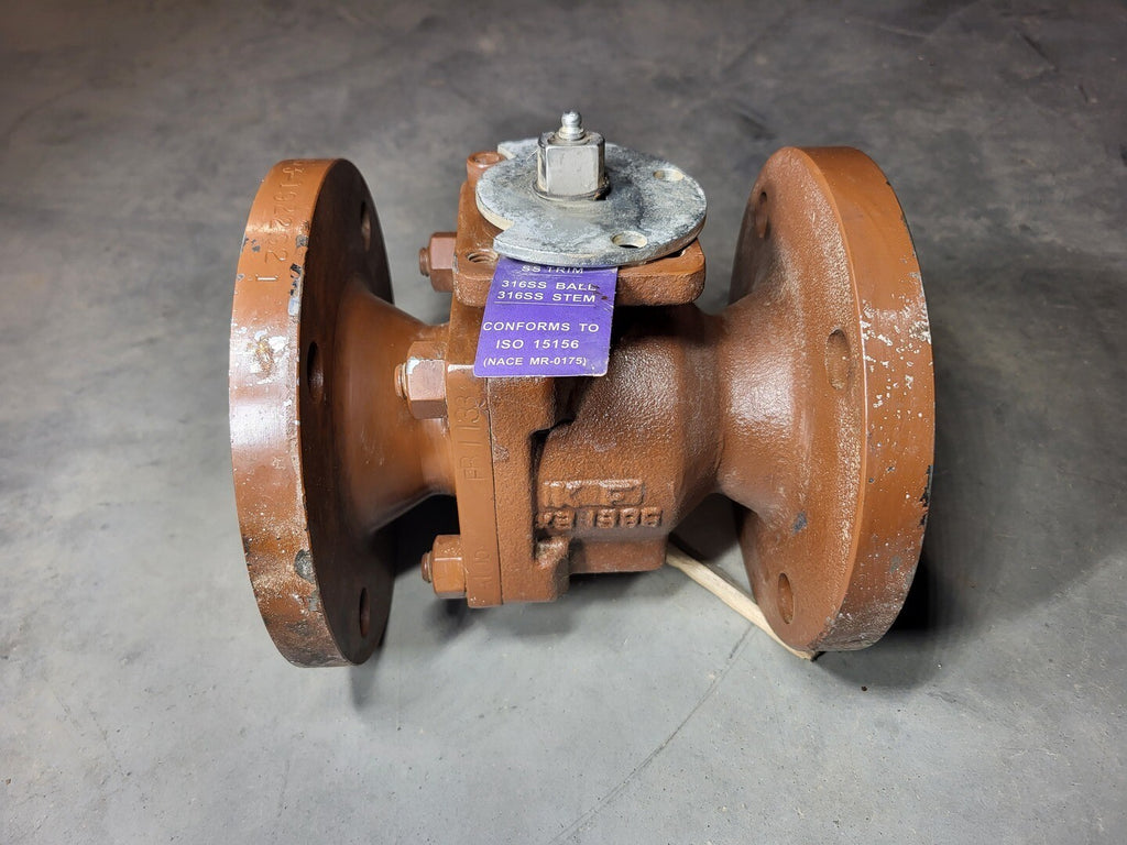 KF INDUSTRIES 3" x 2" Class 150 Ball Valve E2153-1922G21