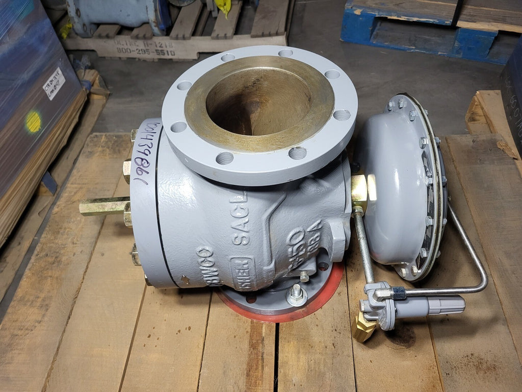 FISHER CONTROLS 6" 150 Pressure Reducing Regulator 1098-EGR-6351 w/ Size 40 Actuator