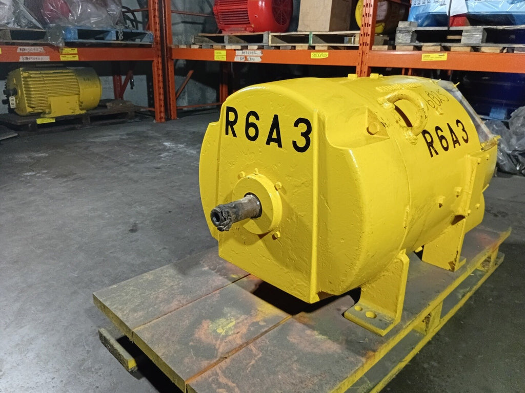GENERAL ELECTRIC 100 hp, 600 volts, 1150 rpm, CD506AY, Electric DC  Motor 101971