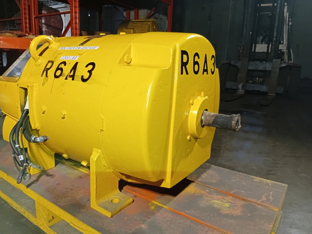 GENERAL ELECTRIC 100 hp, 600 volts, 1150 rpm, CD506AY, Electric DC  Motor 101971