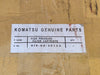 KOMATSU Cartridge Element - Hydraulic Filter Assembly 419-60-35153