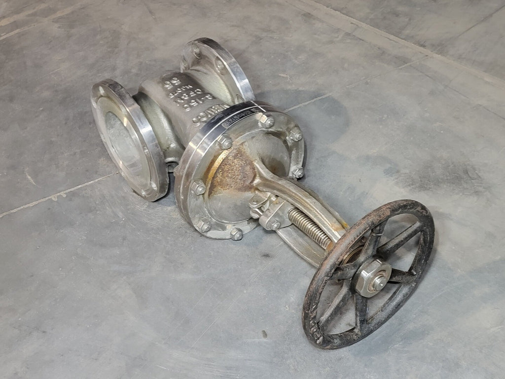 NEWCO 6" Class 150 Gate Valve B16.34, FIG. 11F-C8M4