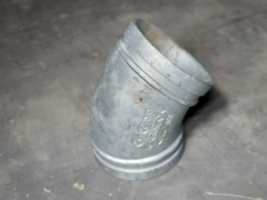 VICTAULIC 4" 45 Deg Elbow Grooved End No. 11