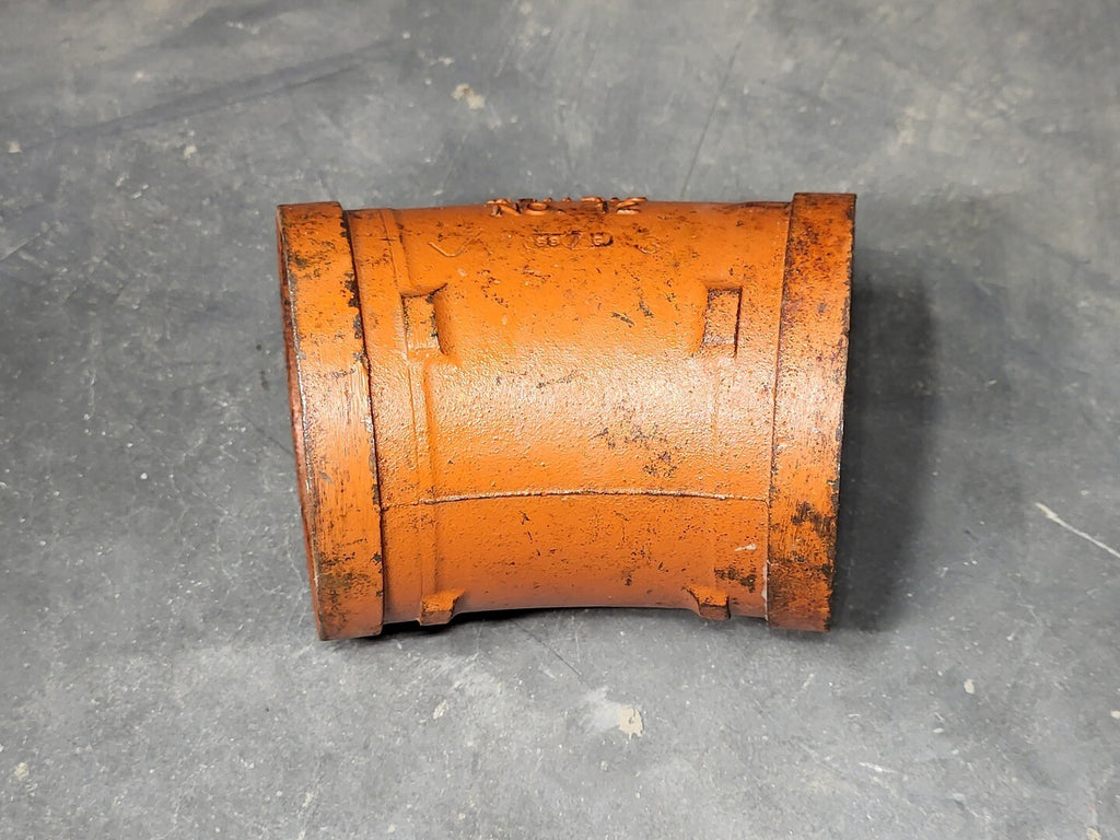 VICTAULIC 4" 22-1/2 Deg Elbow Grooved End No. 12