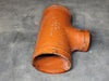 VICTAULIC Reducing Tee 6"x6x4", No. 25