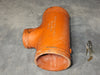 VICTAULIC Reducing Tee 6"x6x4", No. 25