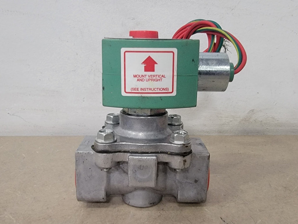 ASCO 3/4" 2-Way Aluminum Solenoid Valve 8215G030