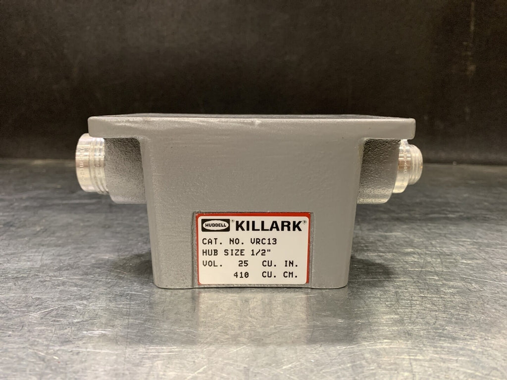 HUBBELL 1/2" Feed-Thru Back Box VRC13