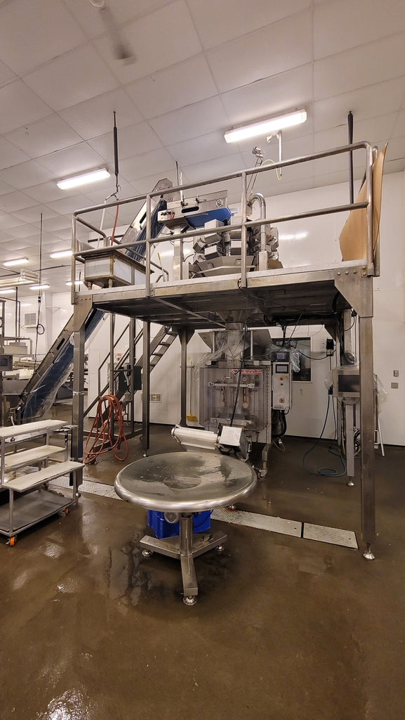 WEIGHPACK SYSTEMS PrimoCombi Multi-Head Weigher 10H 5L DW w/ Bagger VerTek 1600