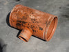 10"x10"x4" Grooved End Reducing Tee Fitting 