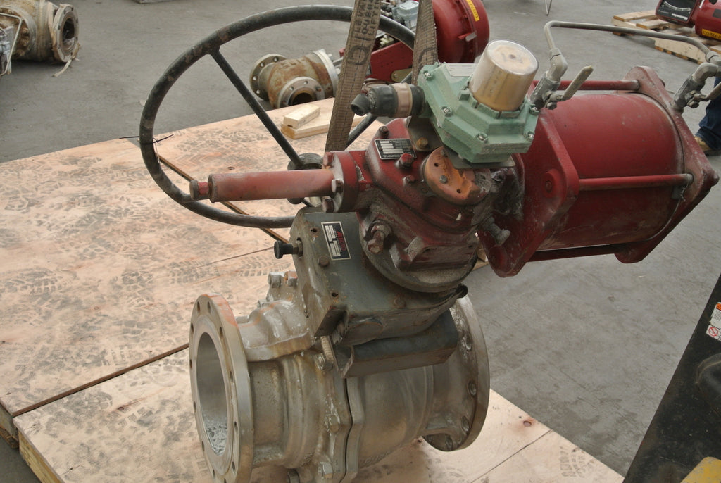 10" Class 150 Control Valve w/ Actuator and Position Indicator MD-82