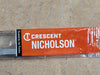 CRESCENT NICHOLSON 4" Half Round Double Cut Bastard File - Boxed 04695N