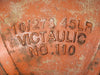 VICTAULIC 10"/273mm 45-Deg Grooved End Long Radius Elbow Fitting No. 110