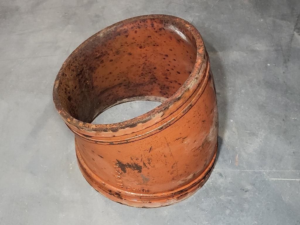 VICTAULIC 10" 22.5-Degree Grooved End Elbow Fitting No. 12