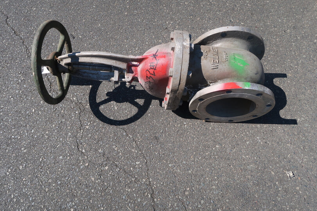 WELMET 8", Class 150, Knife Valve, B16.34