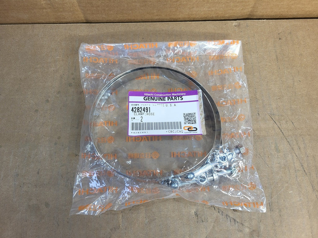 HITACHI Hose Clamp 4282491 (Set of 2)
