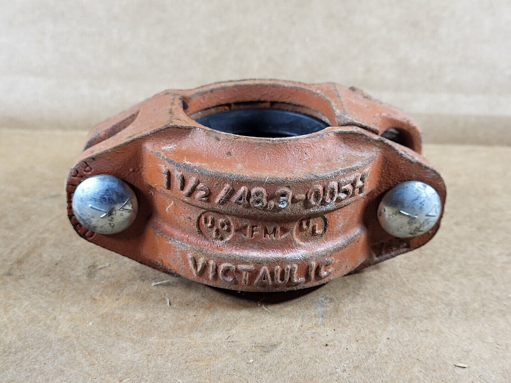 VICTAULIC 1-1/2" Firelock Rigid Coupling Style 005H