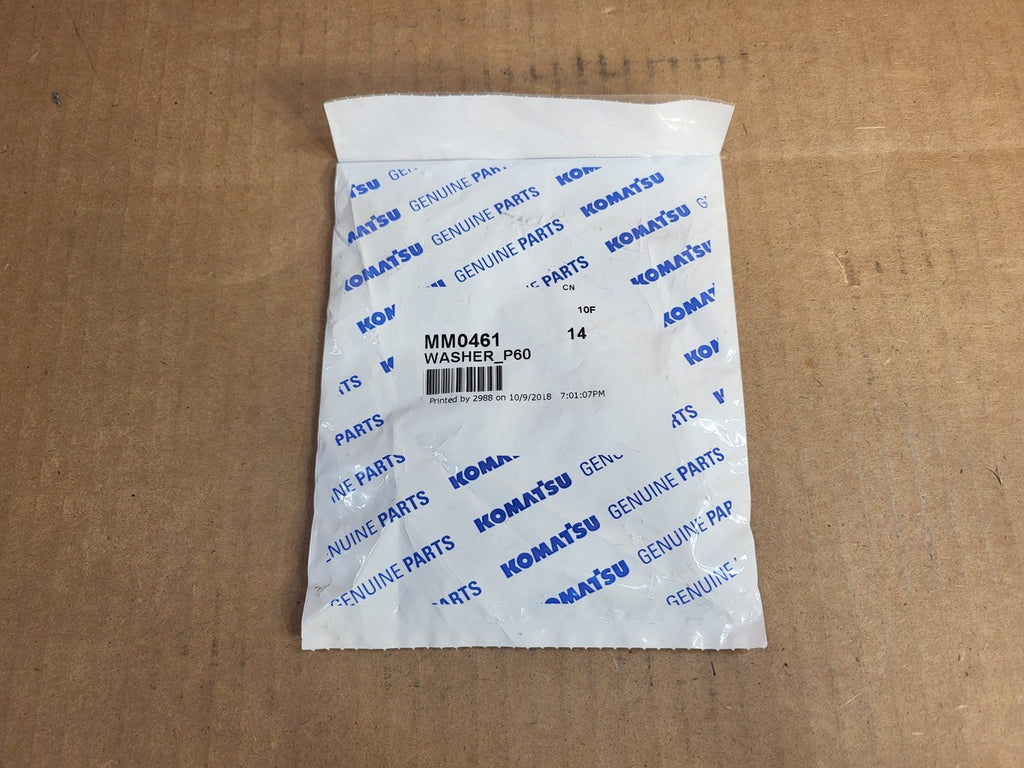 KOMATSU P60 Washer MM0461 (Bag of 14 pcs)