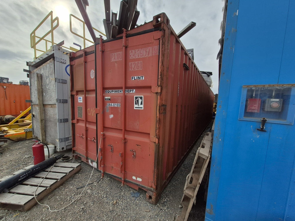 40 ft Standard Shipping Container w/ Shelves + Lights - PANU4419075