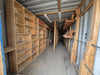 40 ft Standard Shipping Container w/ Shelves + Lights - PANU4419075