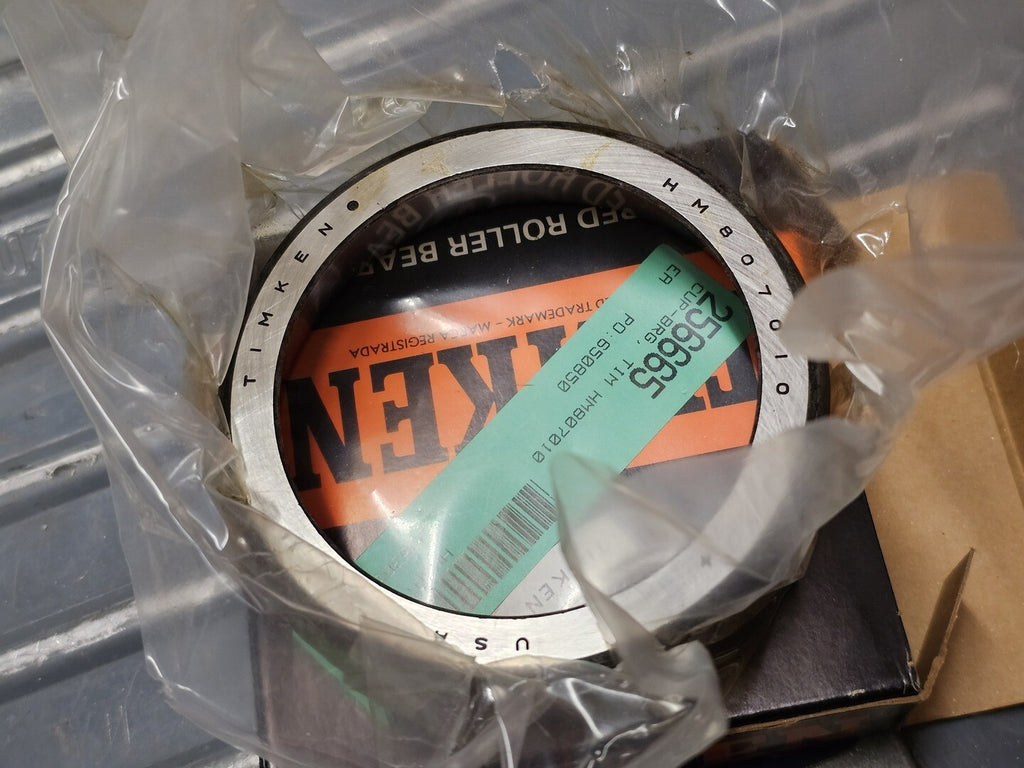 TIMKEN Tapered Roller Bearing Cup 104mm ID x 28mm OD x 3mm W, HM807010