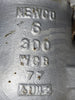 NEWCO 6" Class 300 Gate Valve B16.34, FIG. 13F-CB2