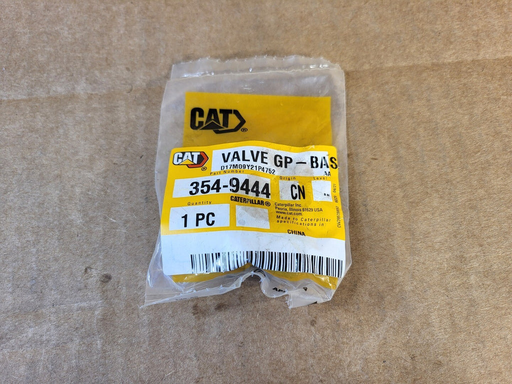 CATERPILLAR Hydraulic Wing Tilt Control Basic Valve 354-9444