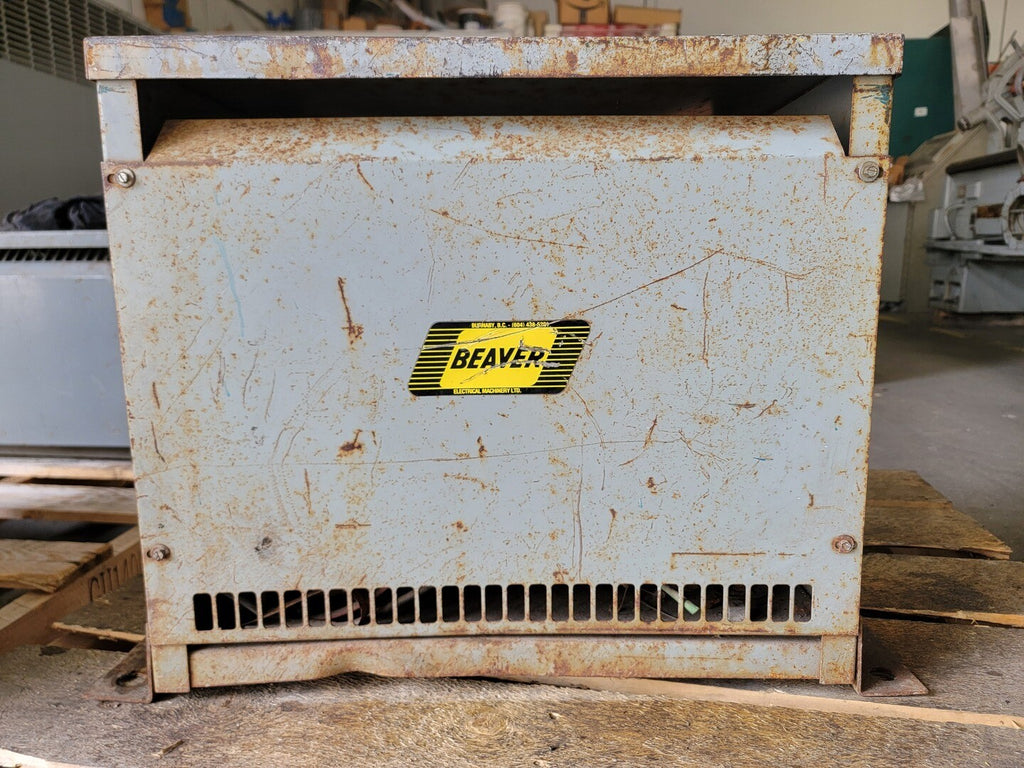 BEAVER 15 kVA Transformer 480 pri. volts, 208Y/120 sec. volts 