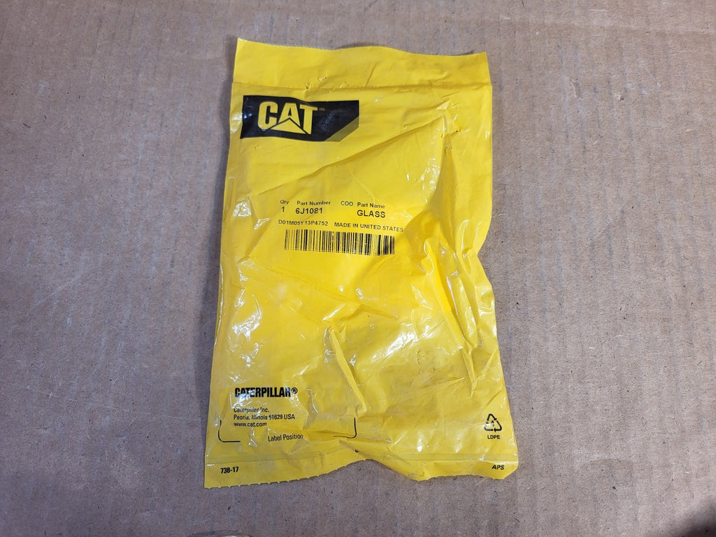 CATERPILLAR 6.2mm Thick Sight Gauge Oil Level Glass 6J-1081