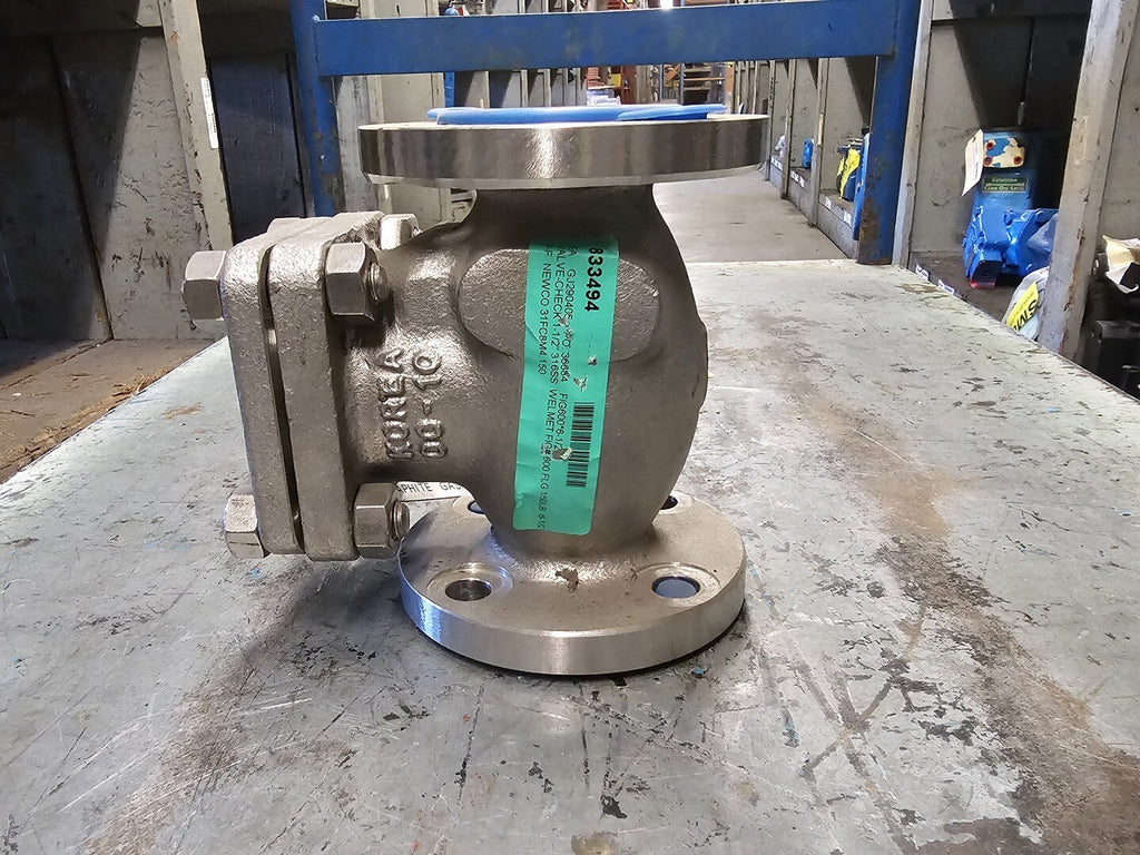 NEWCO 1 1/2" Class 150 Check Valve 31FC8M4